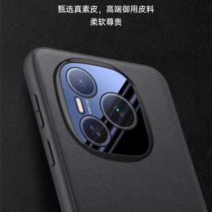适用DVD一AN00手机壳DVD-AN80保护套ANOO新款DVDAN素皮皮套DVDANOO华为荣耀外壳防摔全包HONOR Power后壳男女