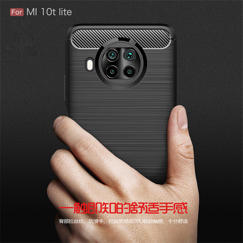 适用红米M2007J17C手机壳Note9Pro保护N9P硅胶套redminote小米redmi新款Por外壳red闹特5G九nont防摔黑色男女