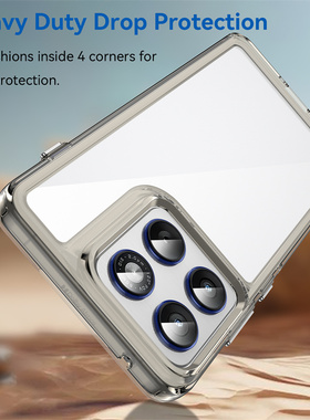 适用摩托罗拉moto X70Air手机壳x70airpro保护套联想moto xt2601-1透明硅胶air pro防摔电话case海外国际版