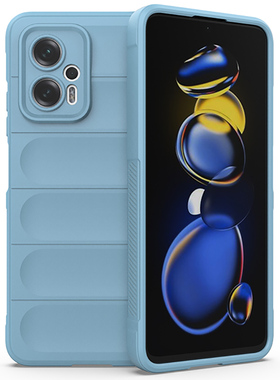 适用红米note12tpro手机壳note11tPro全包防摔十小米redminote11t硅胶外壳蓝色11tpro十5g磨砂软胶pro+保护套