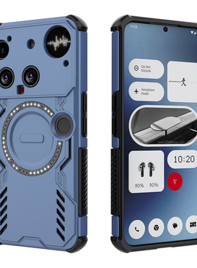 适用于Nothing phone3手机壳phone3a保护套phone散热外壳3apro硬壳磨砂磁吸CMF透气黑phone 2Pro男女电话case