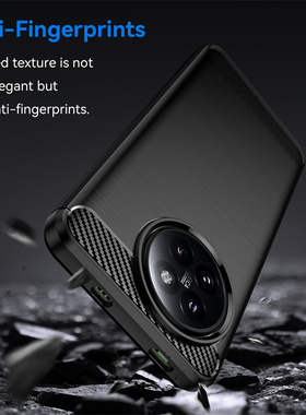 适用小米civi4pro手机壳micivi4pro保护套mlcivi4pr0防摔ccvi4por新品全包c1v14pro碳纤维纹男防滑24053PY09C