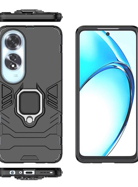 适用oppoa60手机壳全包镜头A60硅胶保护套opopA60防摔支架a60磨砂硬壳a60新品男女款CPH2631软外壳case海外版