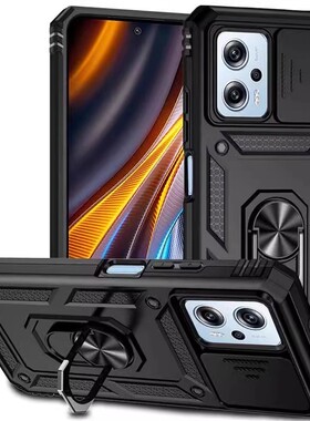 适用红米Note11TPro手机壳note11Tpro+保护套十小米redmi全包镜头防摔NETO外壳支架Note 12T Pro男新款磨砂黑