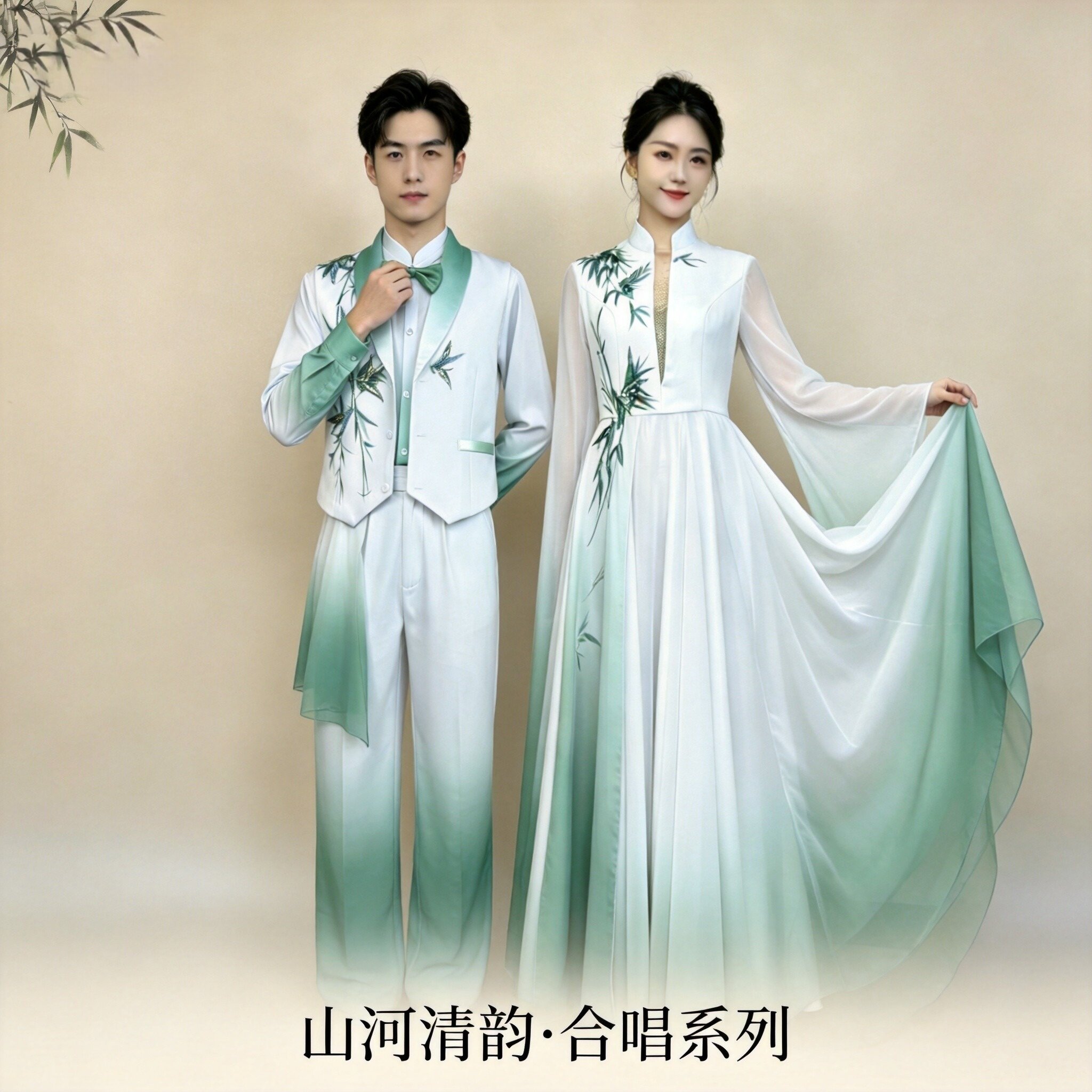 儿童成人大合唱朗诵演出服装出租