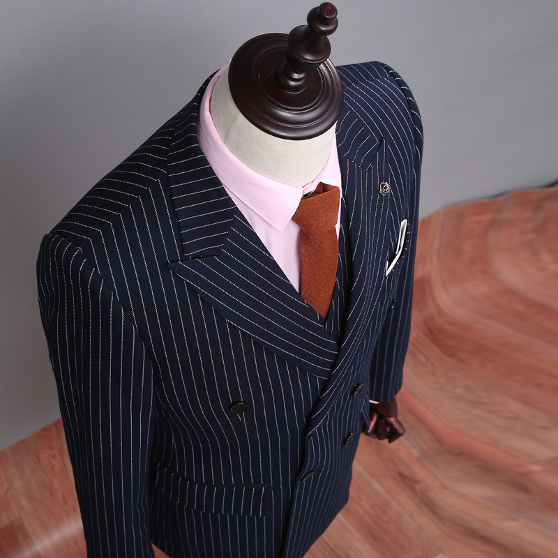 Costume homme en lainage pour printemps - Ref 1570859 Image 3
