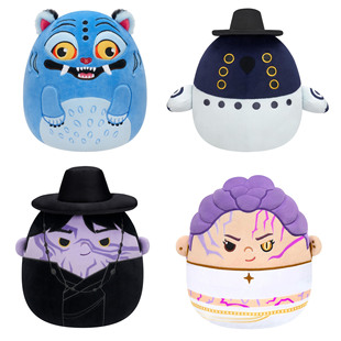 外贸跨境新品Squishmallows 动画周边恶魔猎人毛绒玩偶公仔抱枕