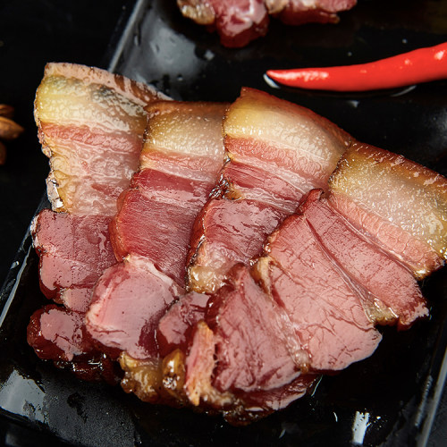 腊肉柴火烟熏腊肉农家自制土猪肉五花腊肉贵州特产熏肉老腊肉咸肉 - 封面