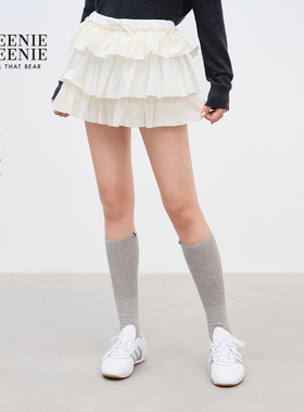 TEENIEWEENIE bearnova2025秋季新款女装甜美少女俏皮活力蛋糕裙