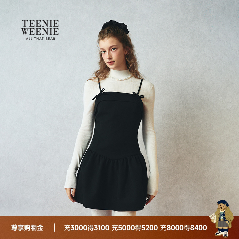 TeenieWeenie小熊女装吊带连衣裙