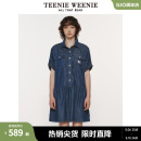 TeenieWeenie小熊2024年夏季 牛仔连衣裙女 新款 天丝莱赛尔混纺