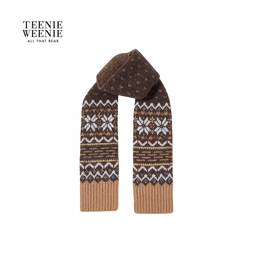 TeenieWeenie小熊女装2025秋冬新款北欧风冬季氛围感保暖针织围巾,服饰配件/皮带/帽子/围巾,围巾/丝巾/披肩,淘宝优惠券,粉丝福利购,淘宝优惠卷