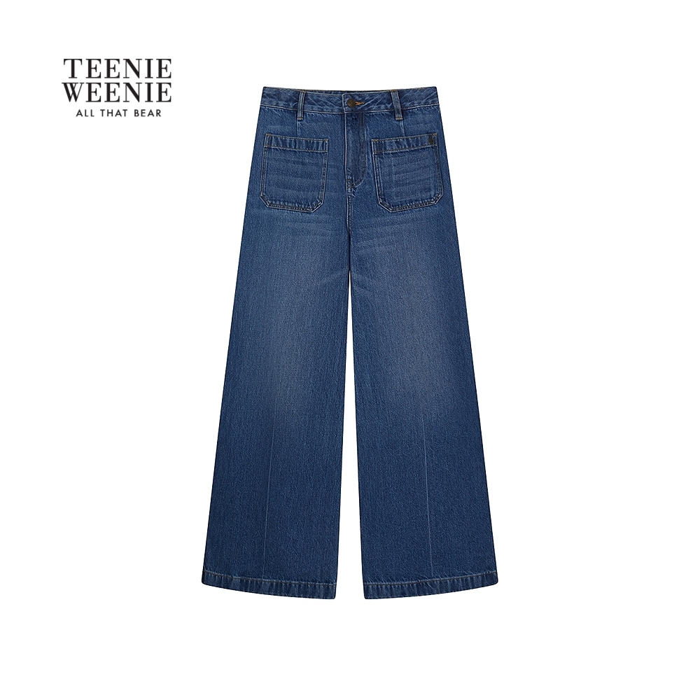 TeenieWeenie小熊女装牛仔阔腿裤