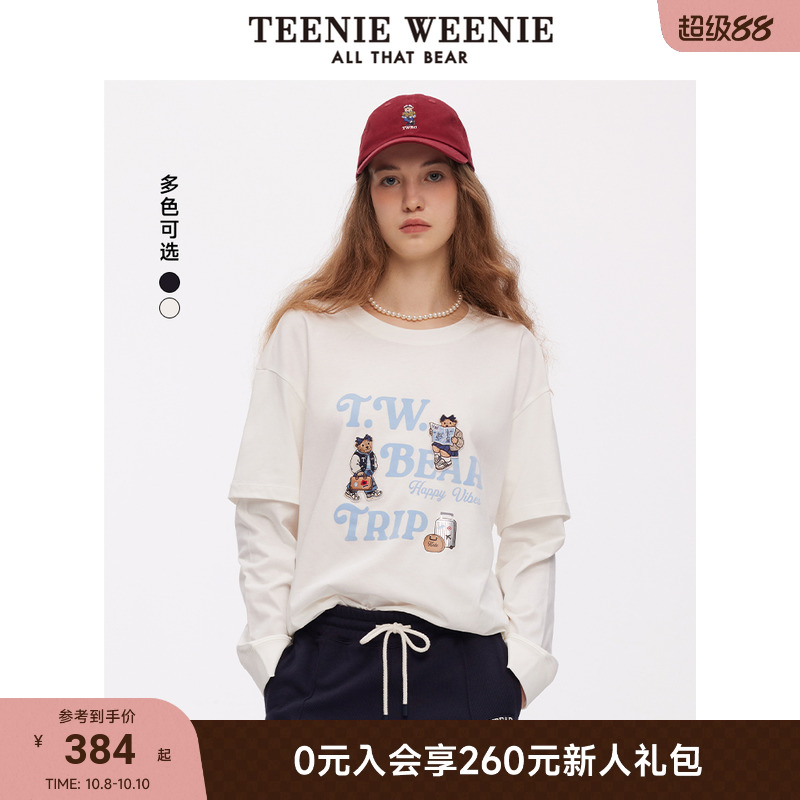 长袖T恤TeenieWeenie小熊