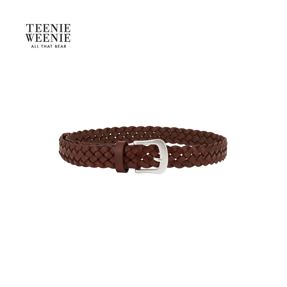 TeenieWeenie小熊女装皮带26春夏新款复古时尚简约通勤感针扣皮带