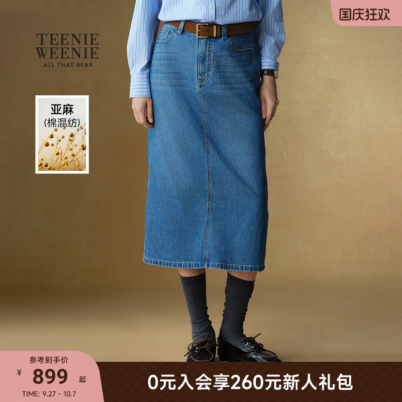 TeenieWeenie小熊女装牛仔半身裙