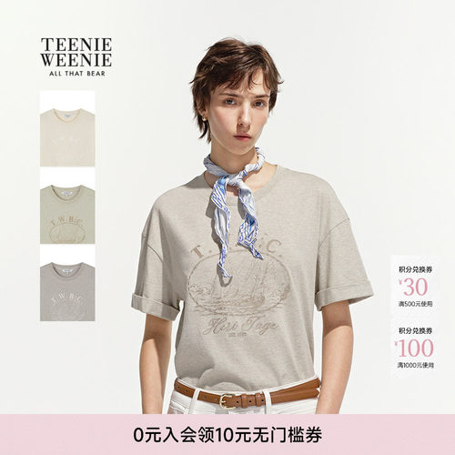 TeenieWeenie小熊女装T恤