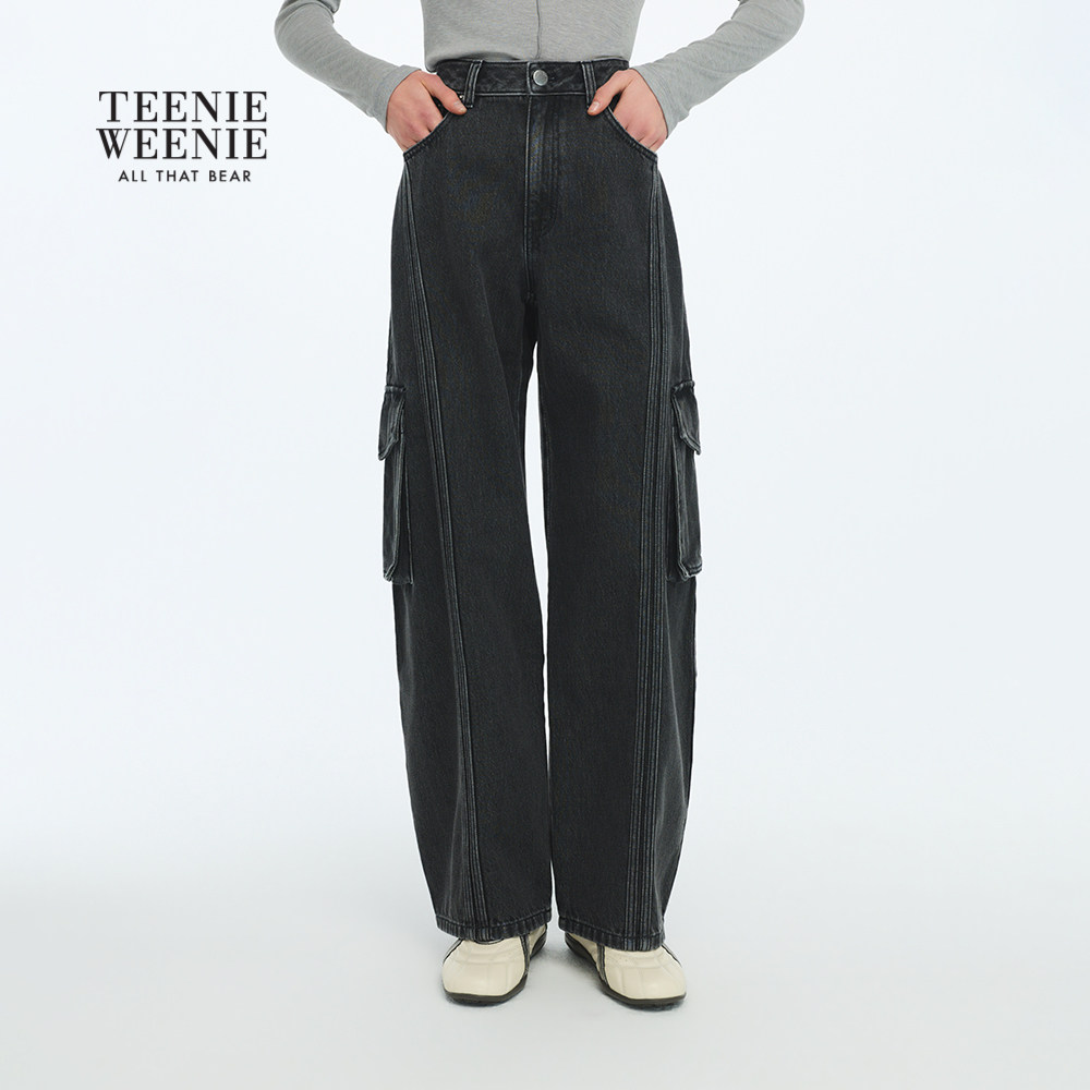 TEENIEWEENIE bearnova26春新款女撞色字母刺