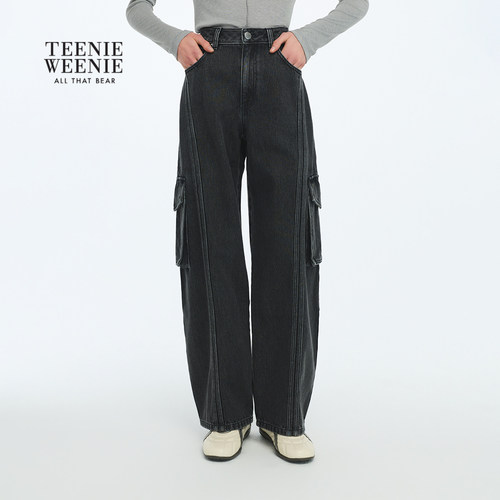 TeenieWeenie小熊女装工装牛仔裤