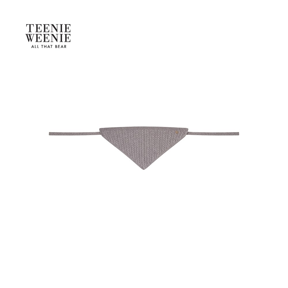 TeenieWeenie小熊女头巾帽子2025年秋冬简约气质休闲