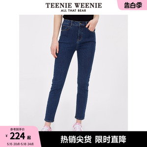 teenieweenie小熊夏季牛仔裤