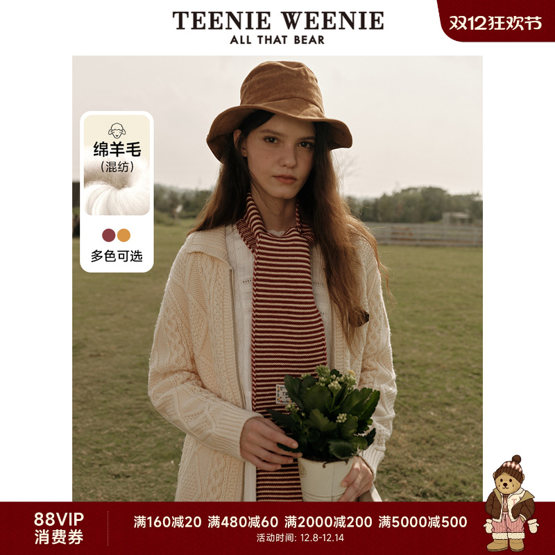 围巾TeenieWeenie小熊女装