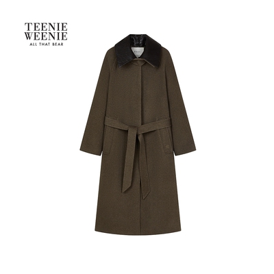 TeenieWeenie小熊女装毛呢大衣