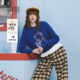 女装 新款 萌趣撞色大熊提花圆领毛衣 bearnova26春季 TEENIEWEENIE