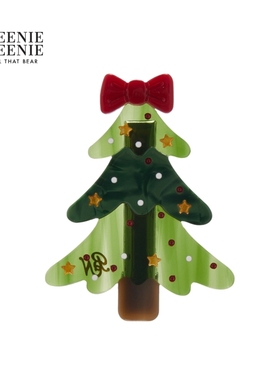 TEENIEWEENIE bearnova26年春季新款女装通透感圣诞造型气质发夹