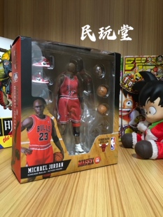 真衣服 23号 手办模型 礼物 可动人偶 乔丹 NBA篮球明星 MAF