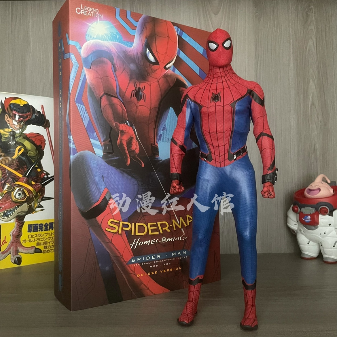 返校季 英雄远征 HC蜘蛛侠手办模型 可动布衣人偶摆件礼品礼物