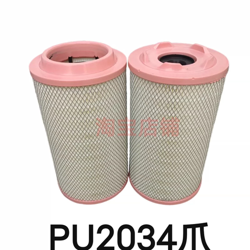 K2034PU空滤底部带爪适配凯马骏驰3800空气滤清器国四标准(20*34)