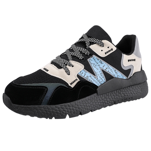 莆田潮牌网红爆款男鞋秋季2025新款运动休闲跑步潮鞋n字板鞋男款