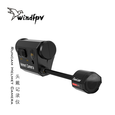 RunCam Helmet Camera头戴记录仪长续航内置WIFI摄像头90度Type-C