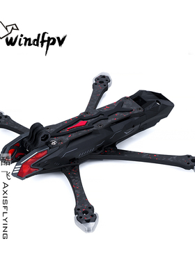 酷飞Axisflying Manta5Pro DC机架 兼容DJI O3 专业拍摄FPV穿越机