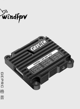 GEPRC格普 MATEN 1.2G 2W VTX 穿越机图传 散热信号稳定OSD调参