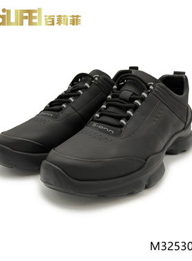 百莉菲男款大经典头层牛皮百搭户外运动减震防滑健步鞋M3253020