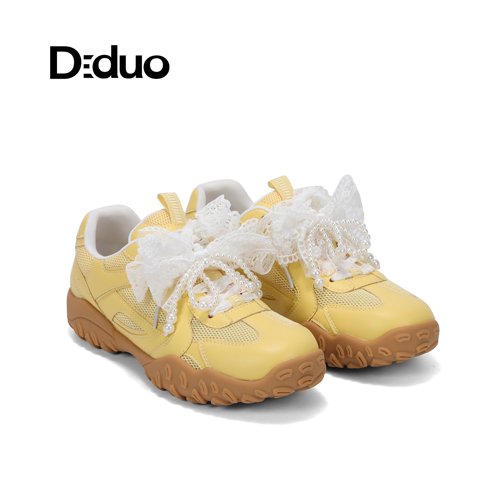 【新品】Diduo/迪朵2025夏季新款老爹鞋女百搭休闲女鞋时尚潮流