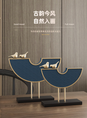 现代无障碍豪华覆古办公室模型室软装饰创意家居用品红酒架高端装