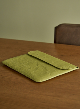 索然Macbook内胆包电脑包适用苹果Air 15 Pro14 15 16寸Air13.3 M2 13.6寸环保纸轻便简约减震笔记本袋保护套