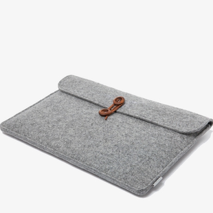 索然Macbook内胆包适用苹果Air15 Pro14 16寸 Air13.6寸羊毛毡减震轻便笔记本电脑保护套