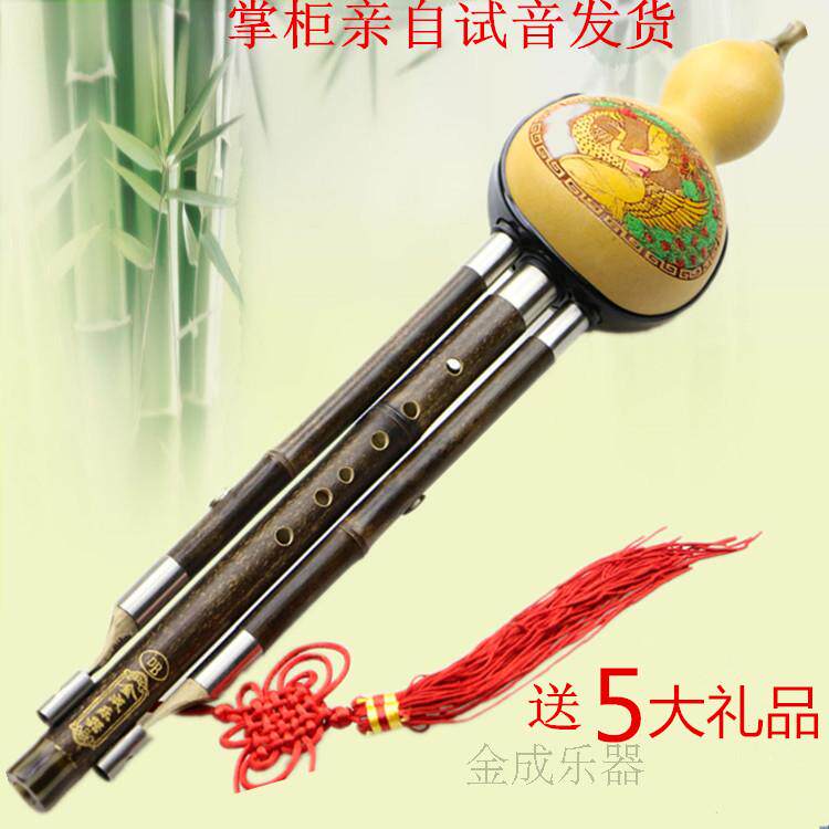 葫芦丝 c调 降b调 初学 小D G F A 儿童成人 学生 紫竹乐器包邮