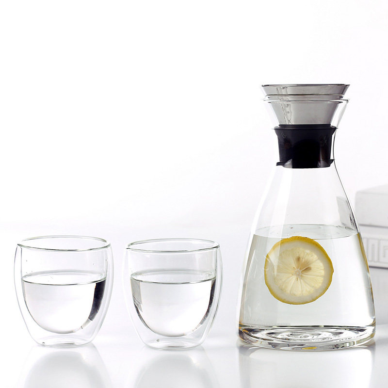 水趣加厚耐热创意玻璃茶壶丹麦SOLO冷水壶凉水壶大容量玻璃茶具