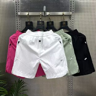 夏季新款男士速干工装短裤韩版百搭宽松情侣薄款沙滩五分裤子男款