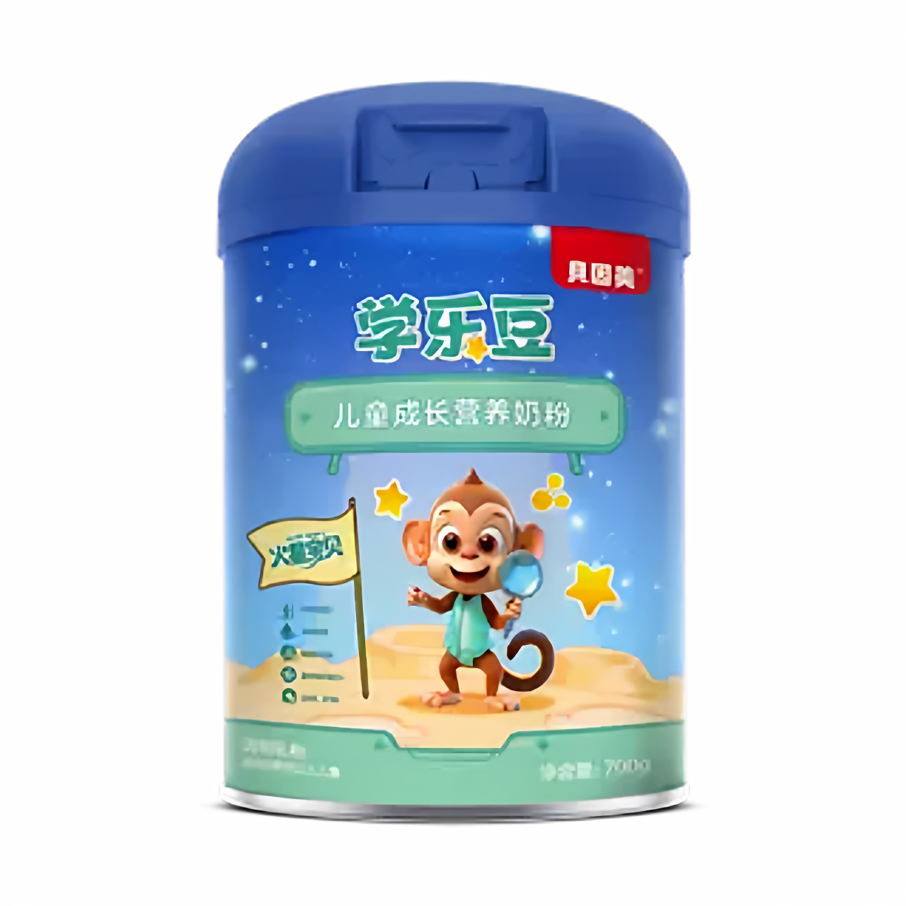 贝因美火星宝贝学乐豆儿童成长营养配方奶粉适用于3周岁以上儿童