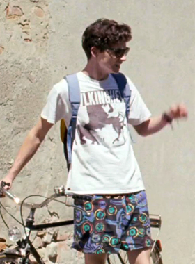 甜茶同款请以你的名字呼唤我电影talking heads摇滚t宽松男女T恤