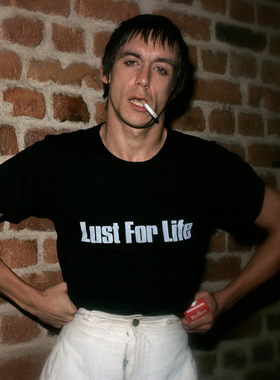 伊基·波普 Iggy Pop朋克教父同款 T恤 复古 摇滚宽松纯棉tee