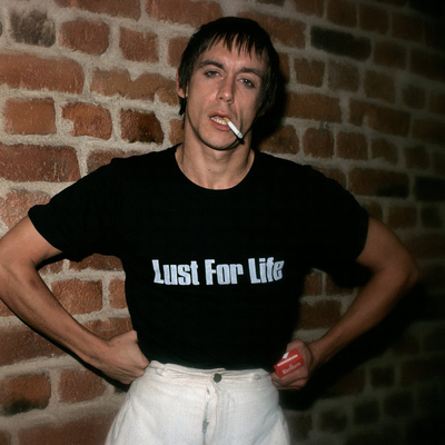 T恤基波iggypop教父同款复古