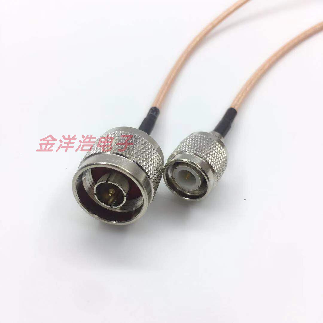tnc-n-jj tnc公转n公头双屏蔽射频连接线 rg316d跳线对讲机ap馈线