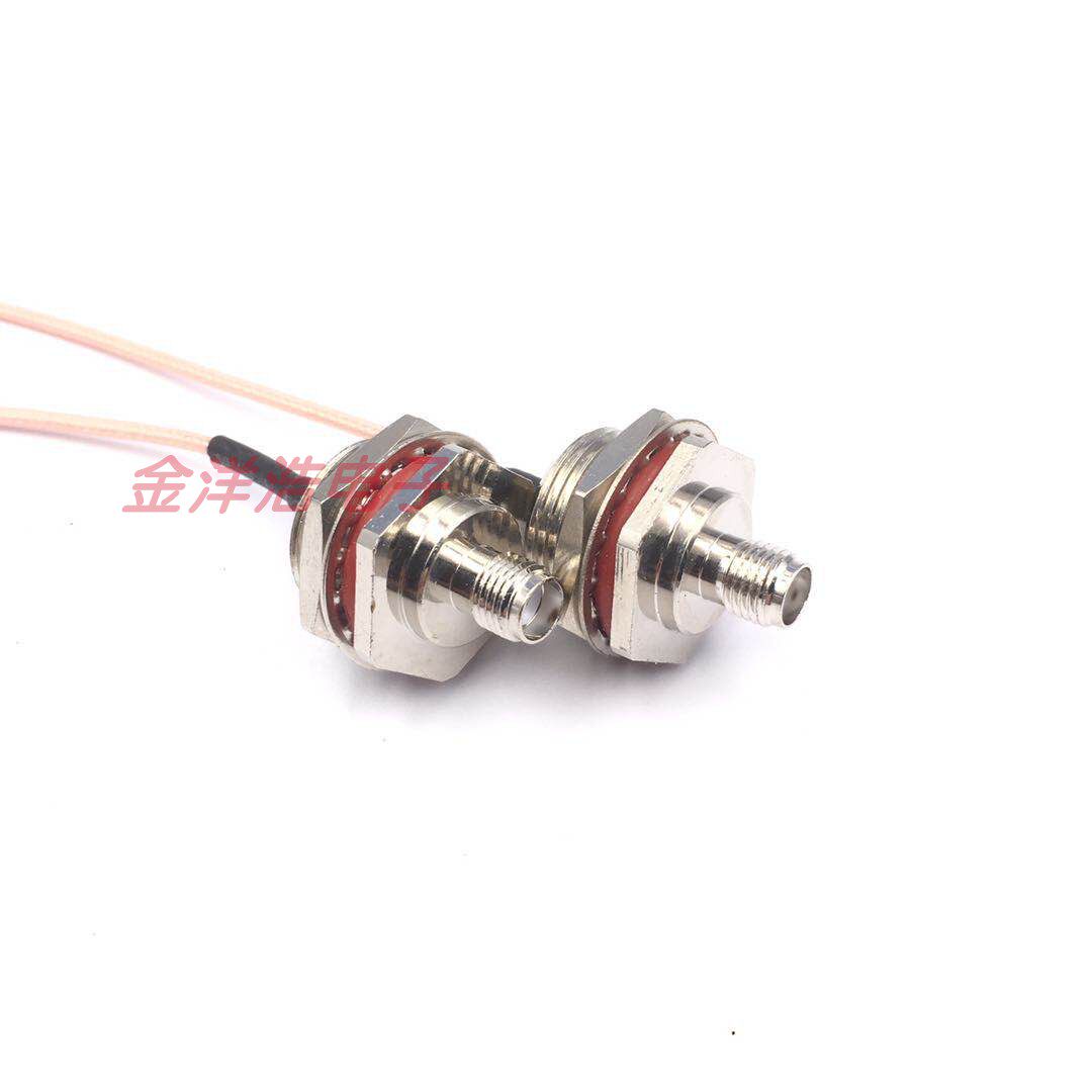 网桥无线AP防水盒射频线适用M16*1.0 IPX转SMA防水固定同轴屏蔽线
